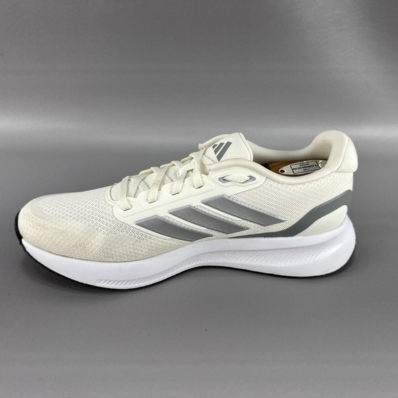 Adidas Runfalcon 5 Shoes Womens 9.5 Off White‎ Athletic Running Comfort Sneakers - Picture 6 of 14